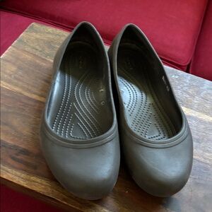 Crocs Black Slip-On Clogs